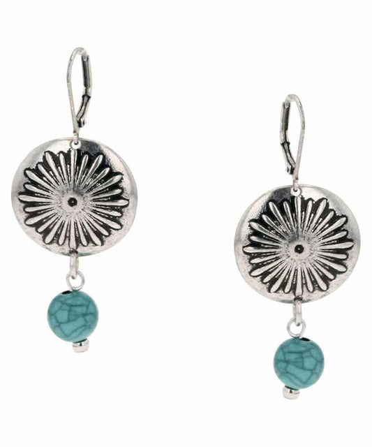 Montana Silversmiths Women's Sunburst Attitude Earrings