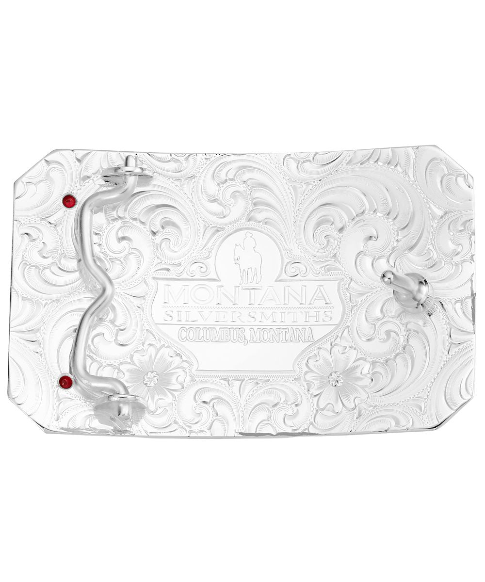 Montana Silversmiths Men's Noble Pride Belt Buckle