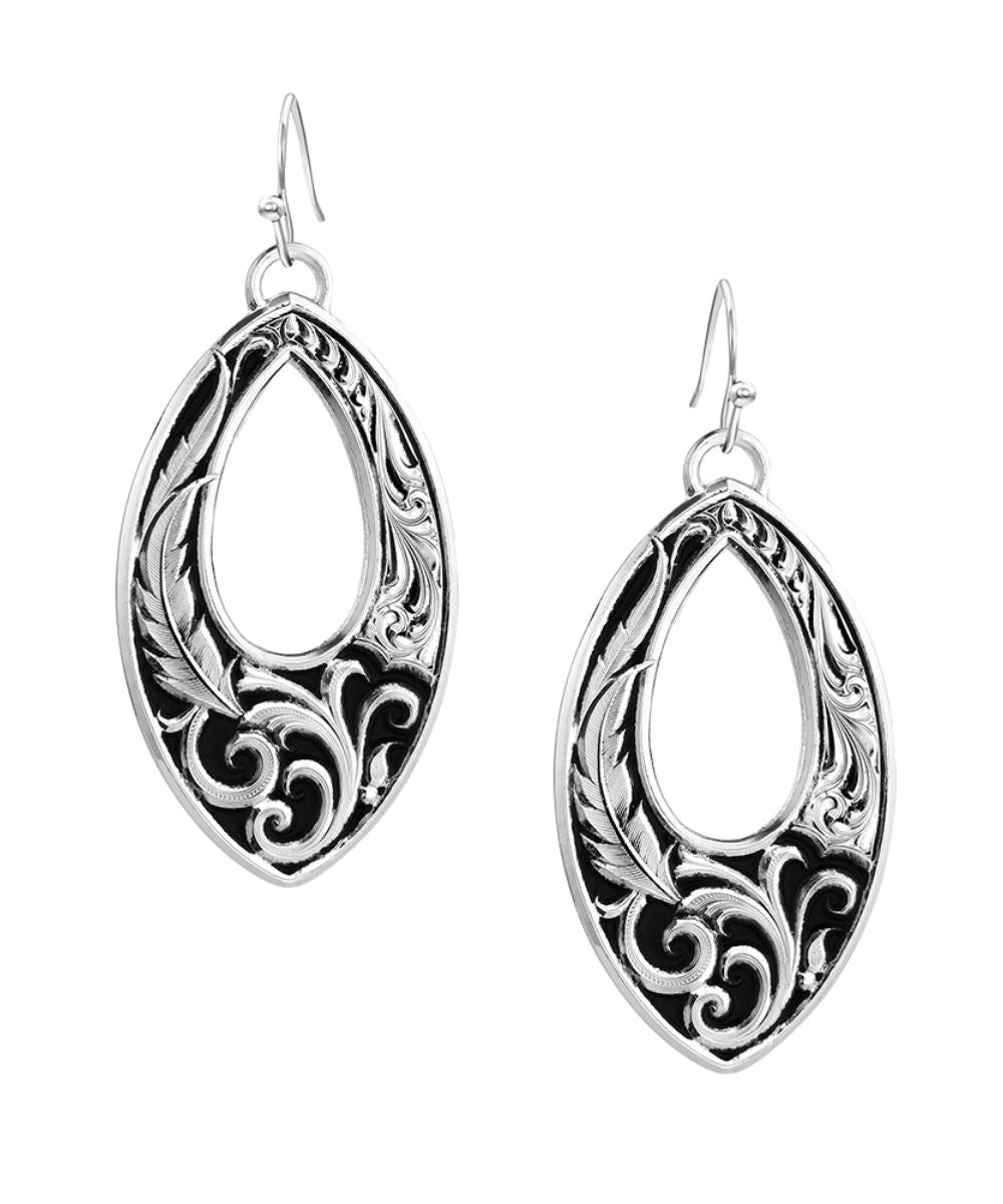 Montana Silversmiths Women's Shadow & Shine Earrings