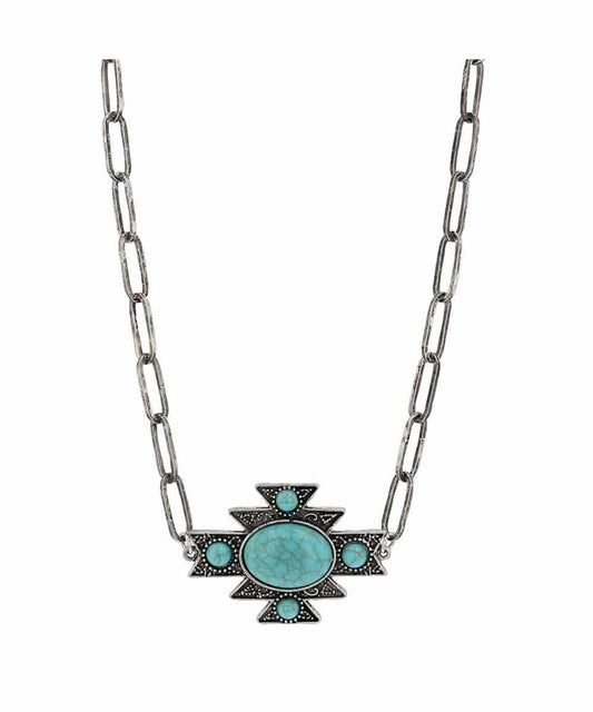 Montana Silversmiths Women's Geo Star Attitude Necklace