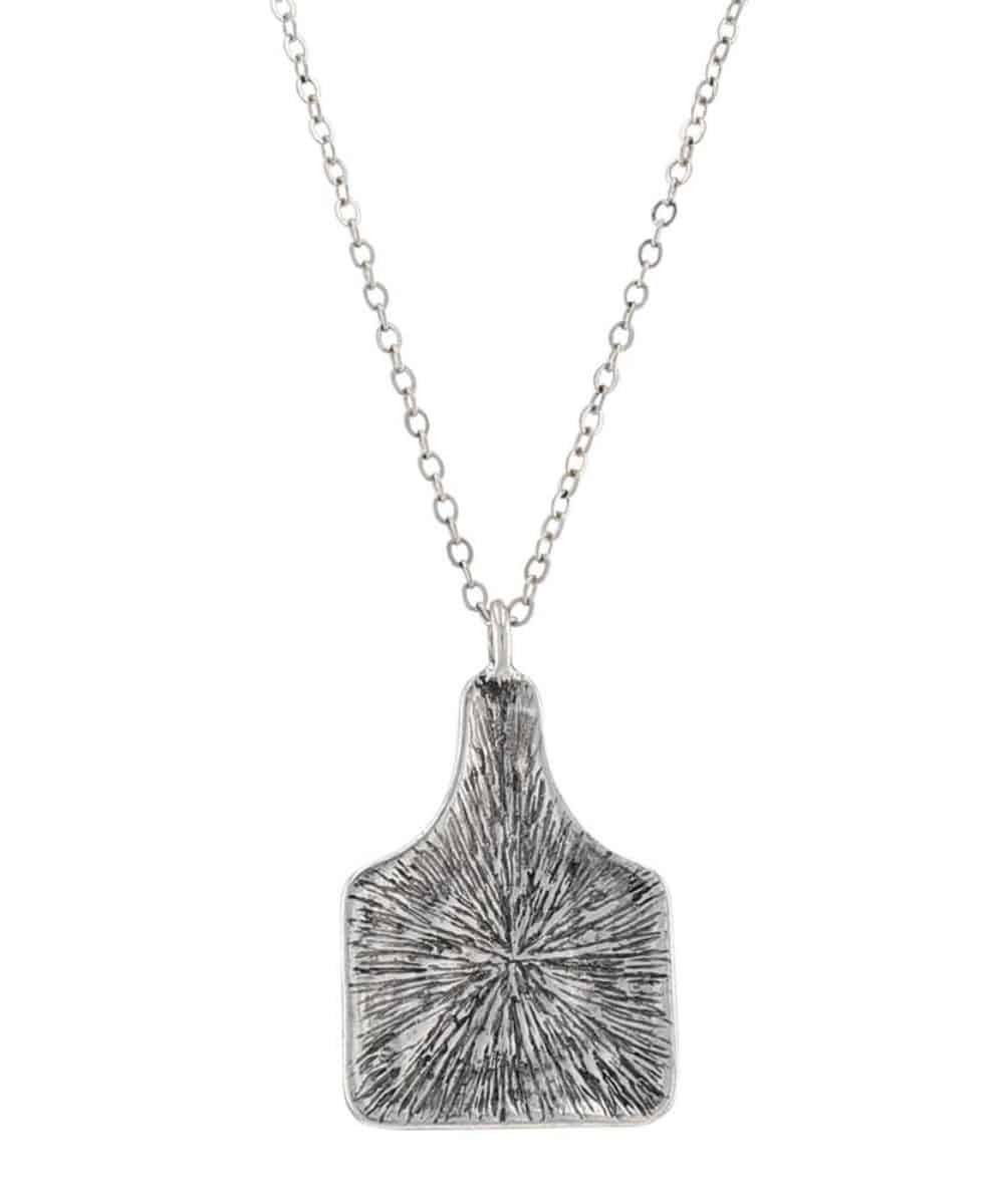 Montana Silversmiths Women's Cowtag Necklace