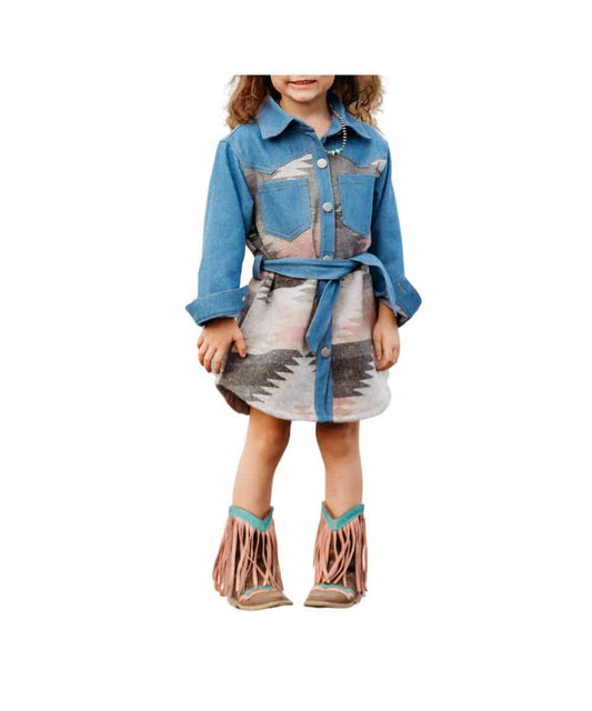 Shea Baby Toddler Girls' Aztec Dress