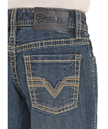 Rock & Roll Denim Boys' ReFlex Boot Cut Jean