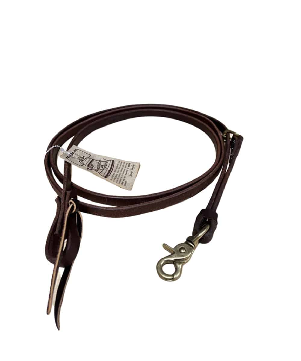 Beagley Braiding Leather Roping Rein