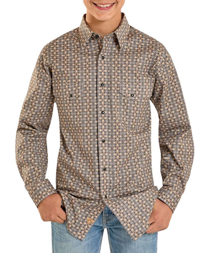 Rock & Roll Cowboy Boys' Snap Shirt