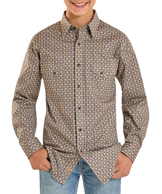Rock & Roll Cowboy Boys' Snap Shirt