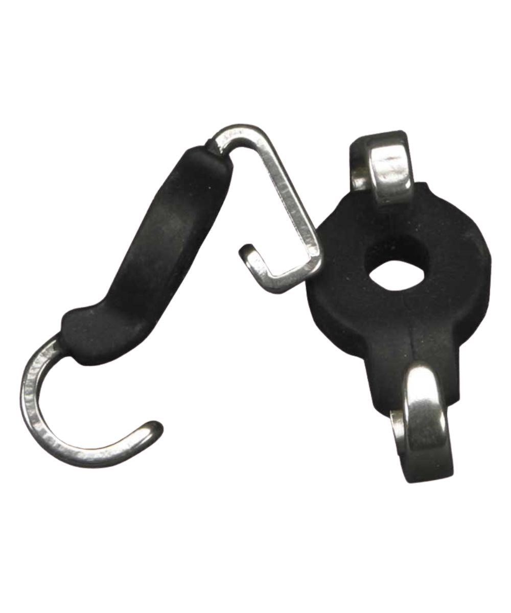 Rubber Covered Stainless Steel Curb Chain Hooks