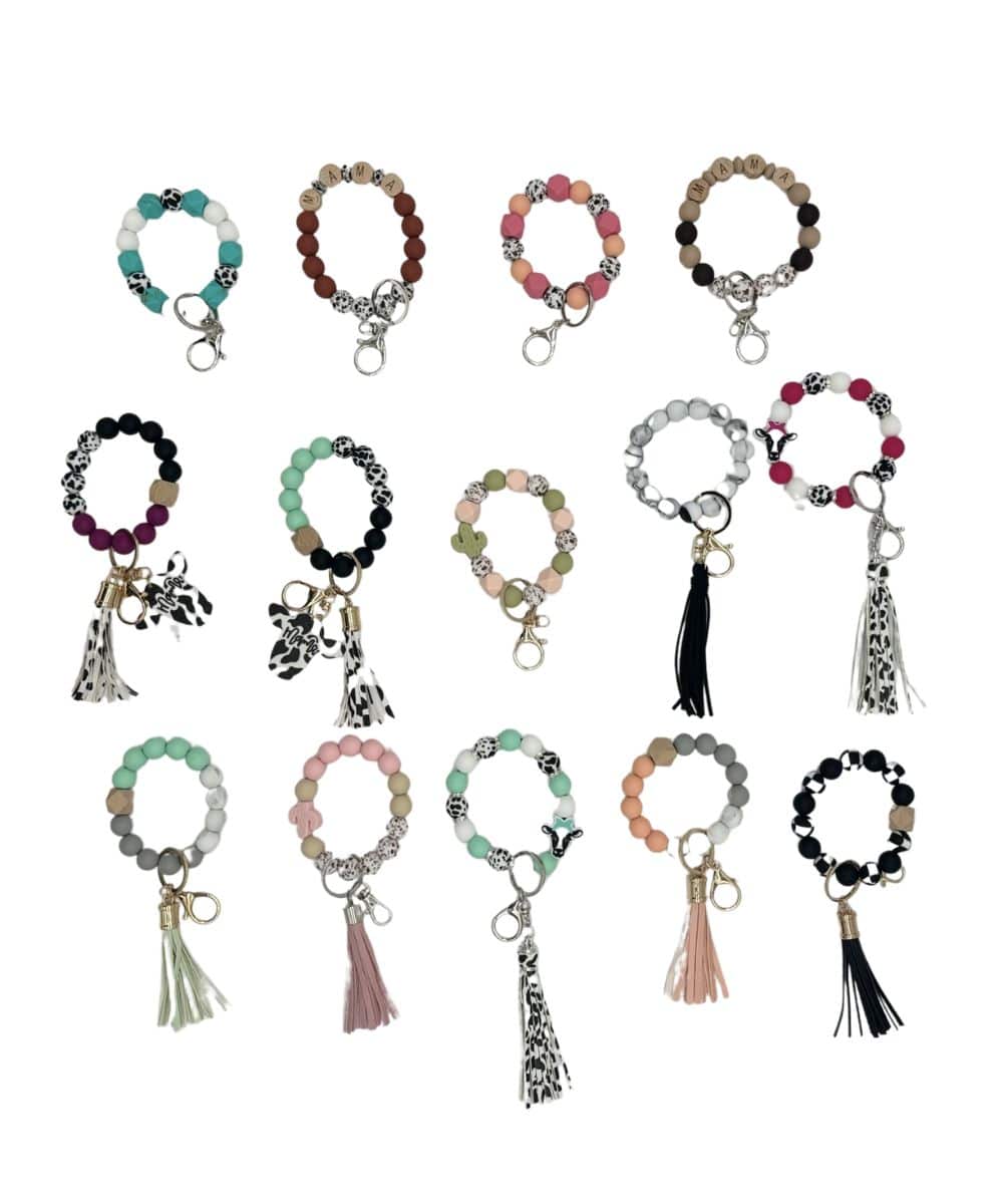 BEADWRISTLETKEYCHAIN ! desc :  ! caption :