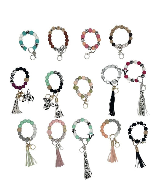 Jillian Ink Beaded Keychains