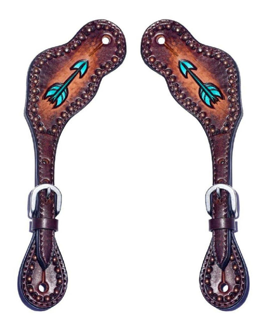 Bar H Equine Austin Arrow Spur Straps