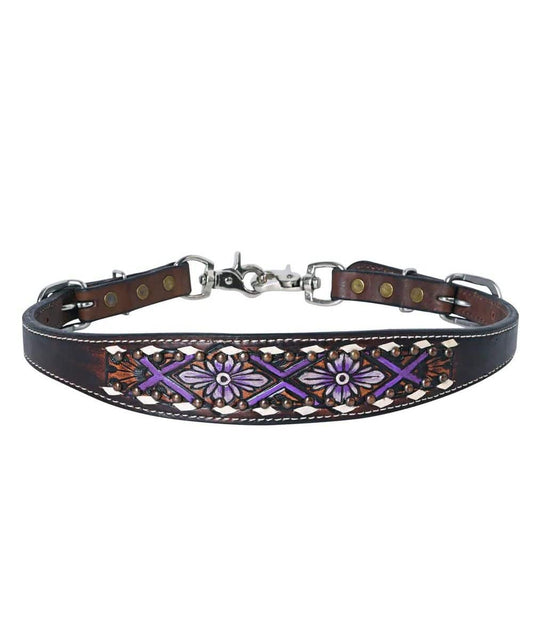 Bar H Equine Floral Wither Strap