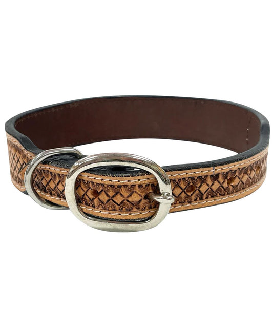 Bar H Equine Floral Dog Collar
