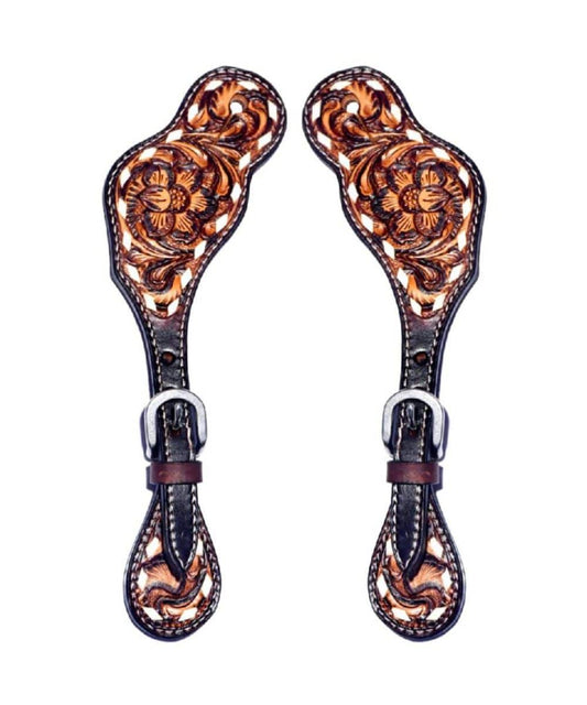 Bar H Equine Classic Colton Spur Straps