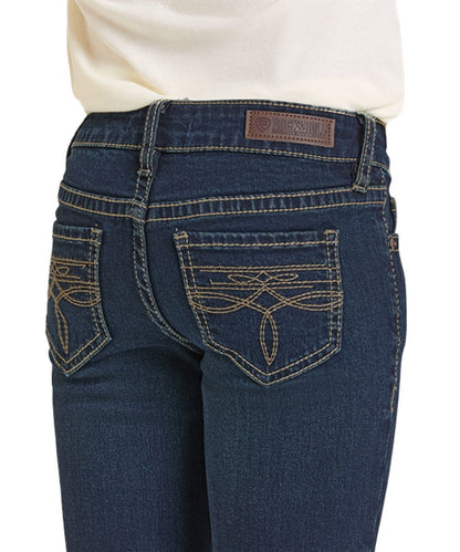 Close-Up View Of The Boot Stitched Back Pocket Design