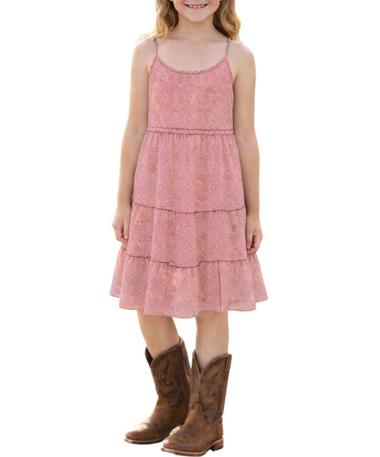 Rock & Roll Cowgirl Girls' Eyelet Dress