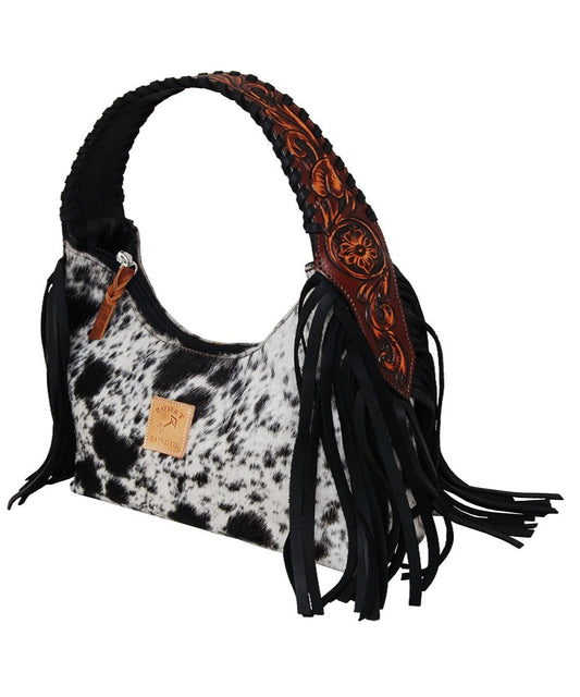 Rafter T Ranch Women's Cowhide Hobo Bag