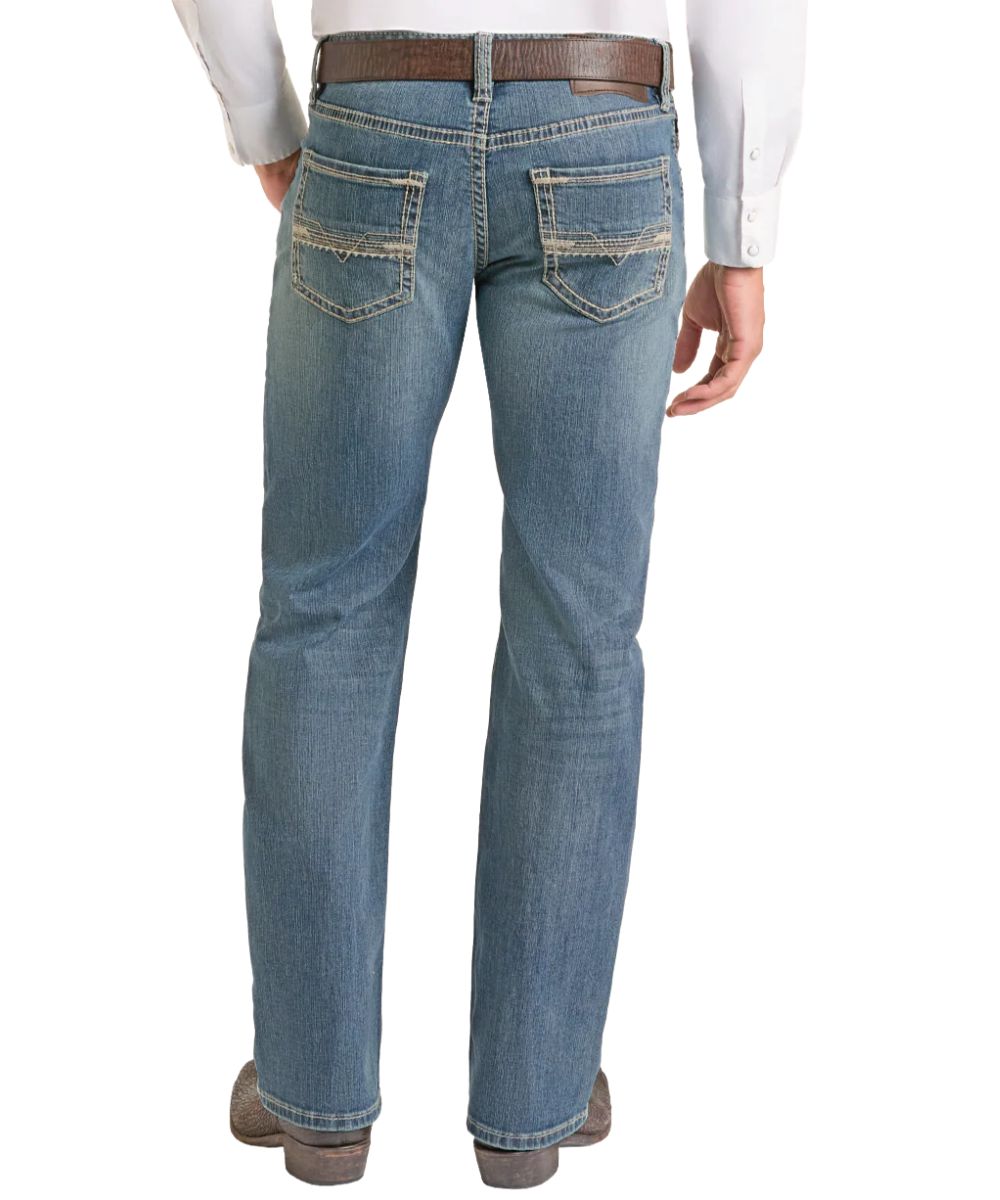 Rock & Roll Denim Men's Double Barrel Straight Jean