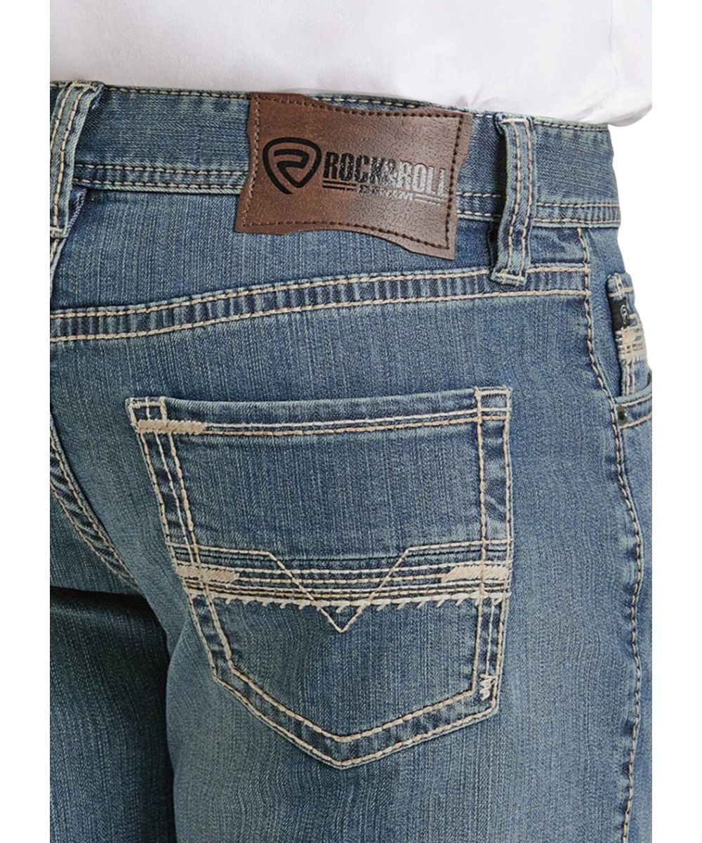 Rock & Roll Denim Men's Double Barrel Straight Jean
