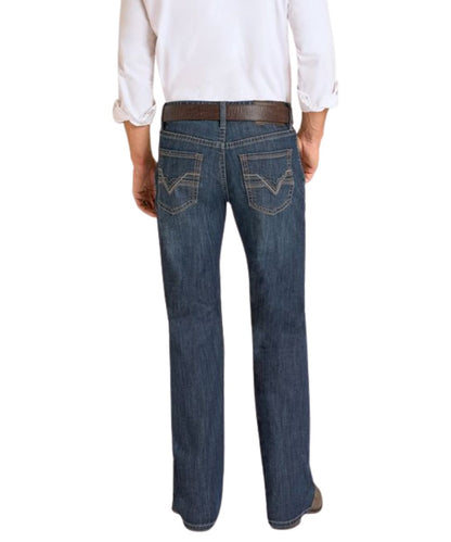 Men's Straight Jean In Medium Vintage