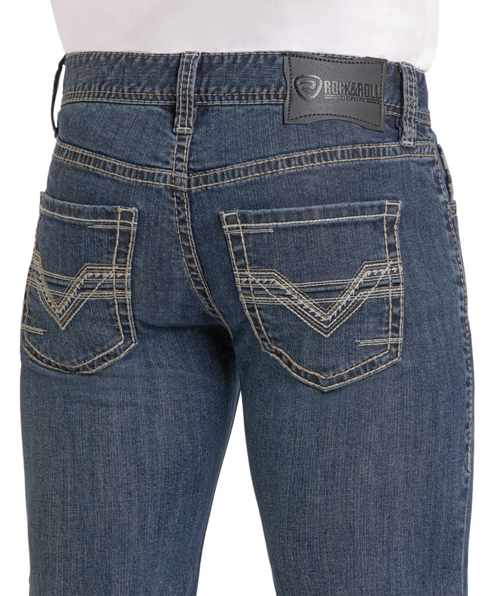 Rock & Roll Denim Men's Pistol Straight Jean