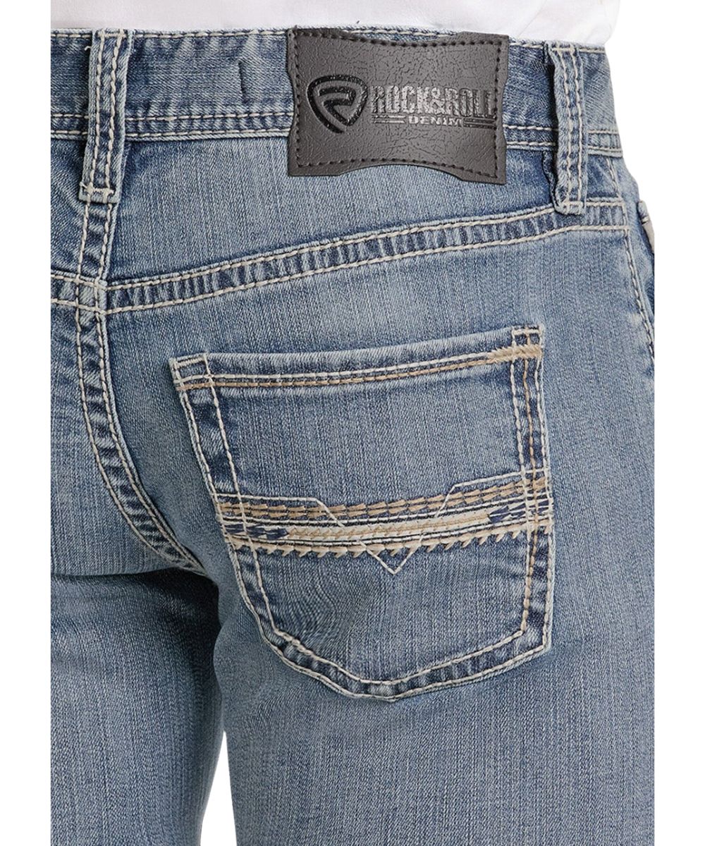 Rock & Roll Denim Men's Pistol Straight Jean