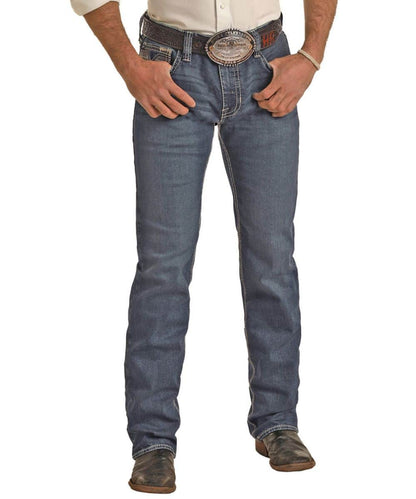 Rock & Roll Cowboy Men's Slim Straight Jean