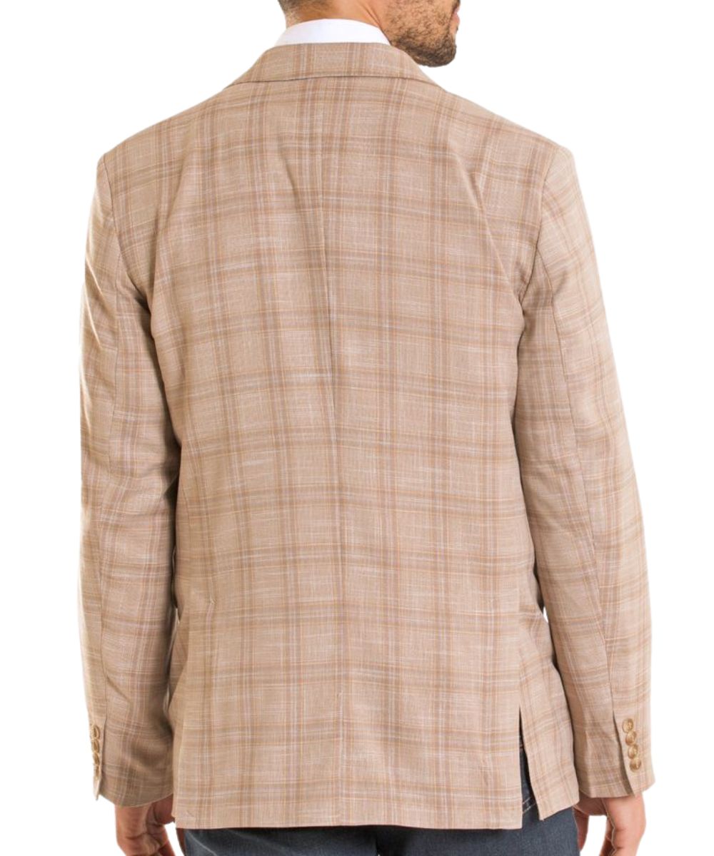 Rock & Roll Cowboy Men's Plaid Sport Coat