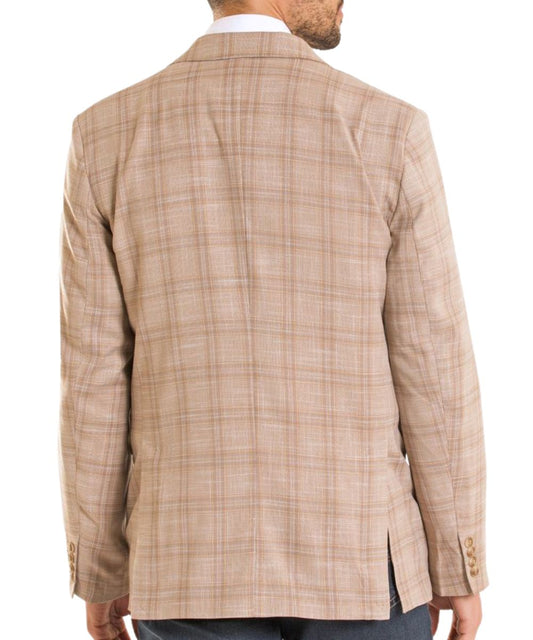 Rock & Roll Cowboy Men's Plaid Sport Coat