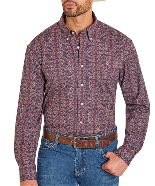 Rock & Roll Cowboy Men's ReFlex Button Down Shirt