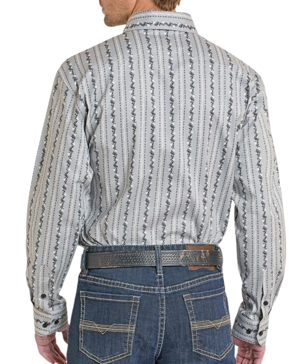 Rock & Roll Cowboy Men's ReFlex Button Down Shirt