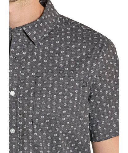 Rock & Roll Cowboy Men's Tek Western Button Down Shirt