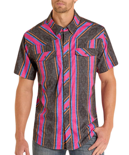 Rock & Roll Cowboy Men's TekWestern Snap Shirt