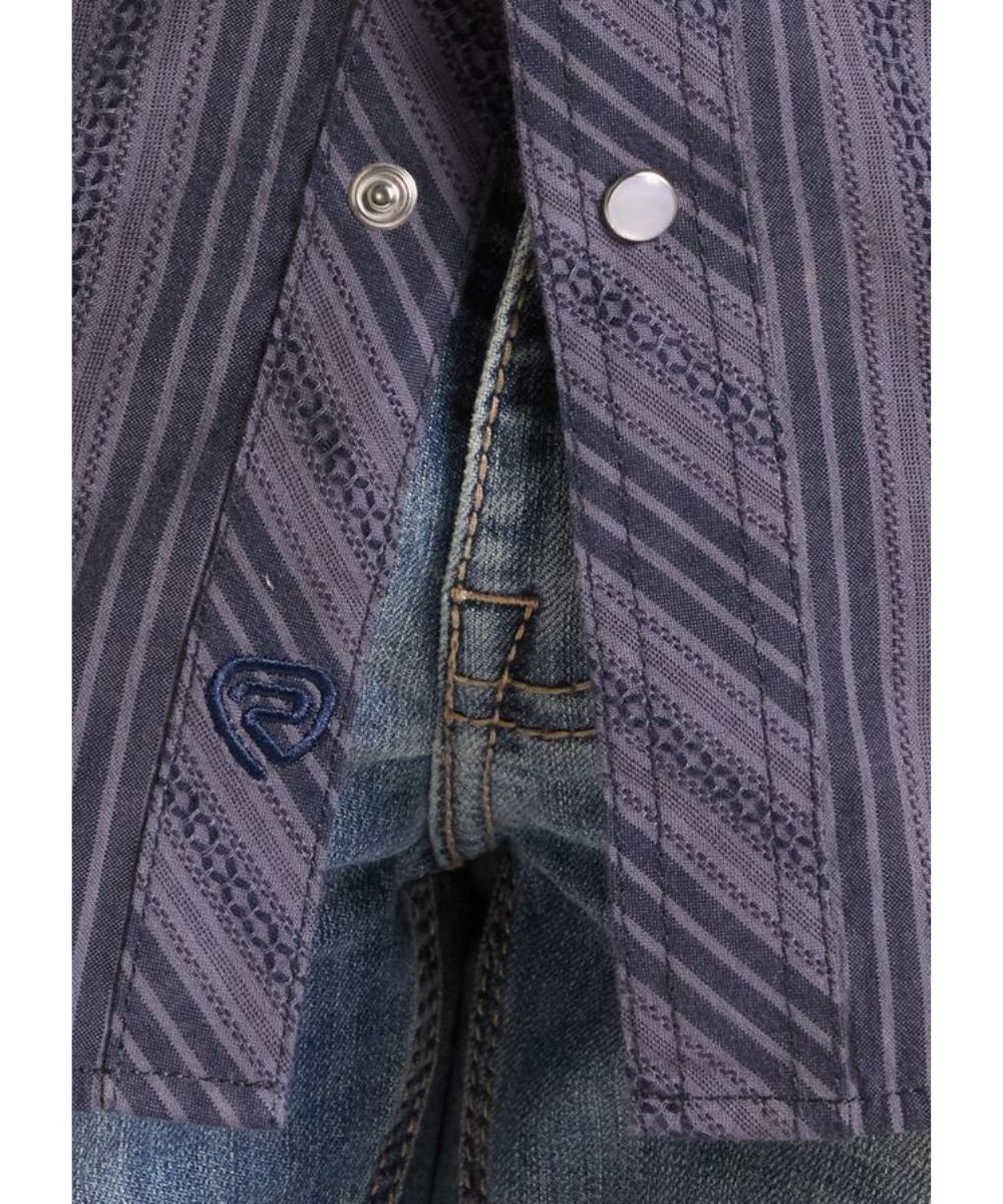 Logo Embroidery On Placket