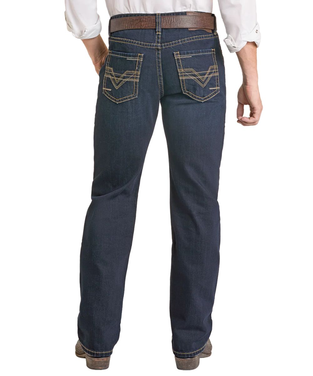 Rock & Roll Denim Men's Double Barrel Boot Cut Jean