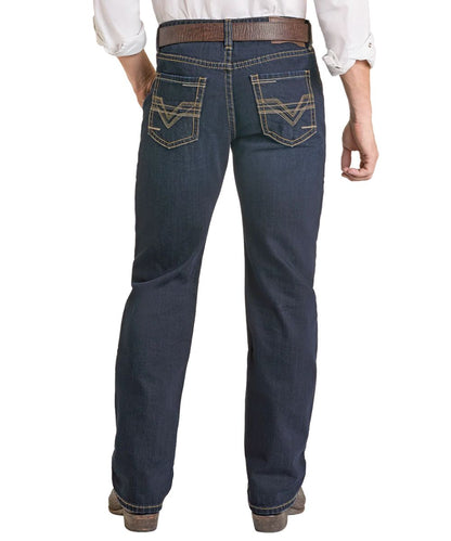 Rock & Roll Denim Men's Double Barrel Boot Cut Jean