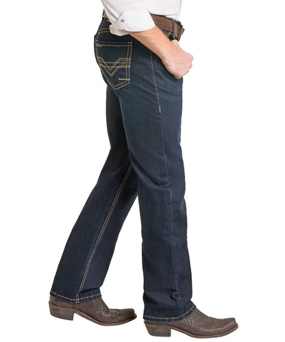 Rock & Roll Denim Men's Double Barrel Boot Cut Jean
