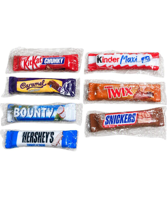 Flat view of the squishy candy bar sensory toys