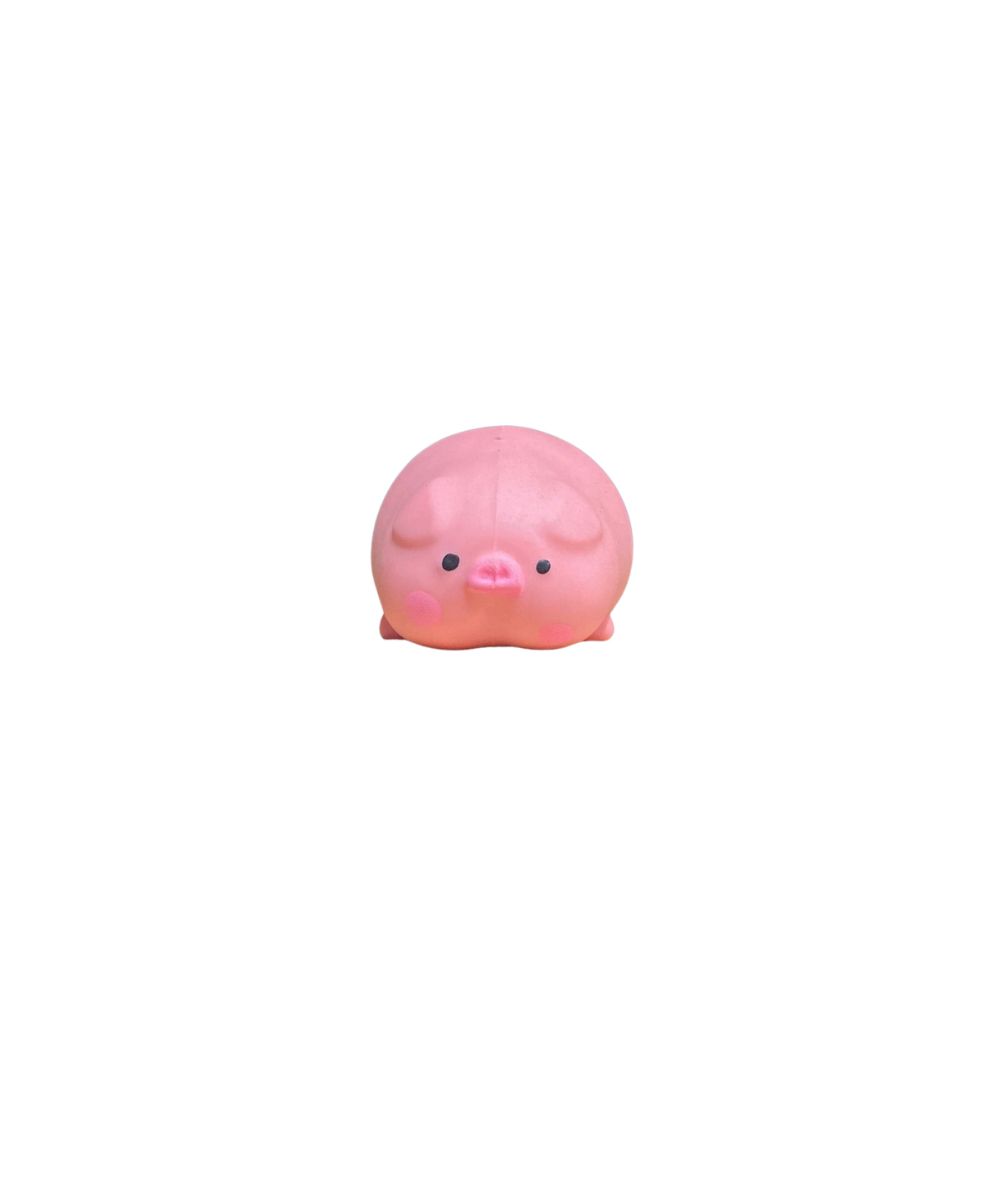 small pink pig squish toy