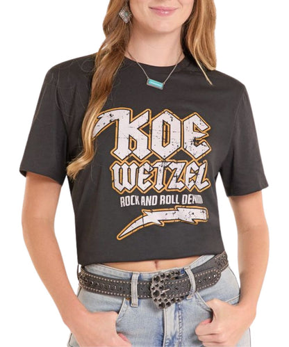 Rock & Roll Denim X Koe Wetzel Black Tee