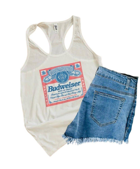 Sweet Southern Women's Budweiser Tank Top