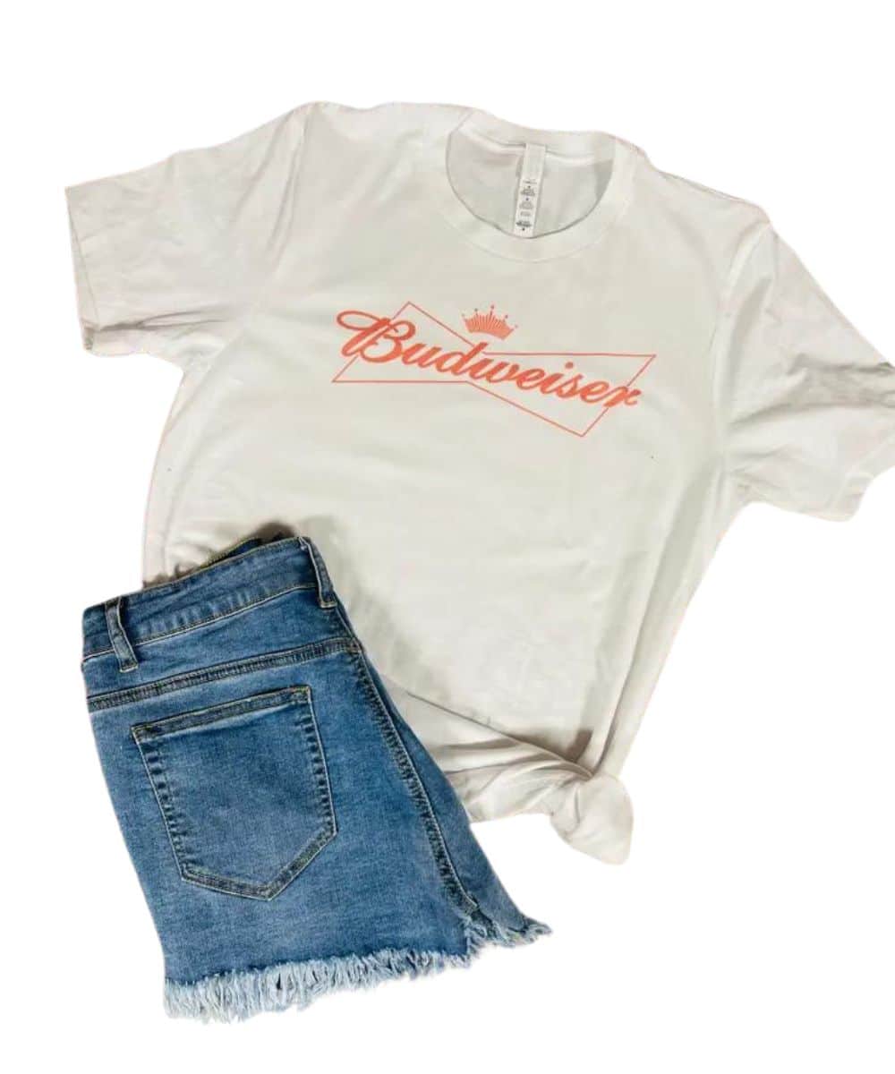 BUDWEISER TEE ! desc :  ! caption :