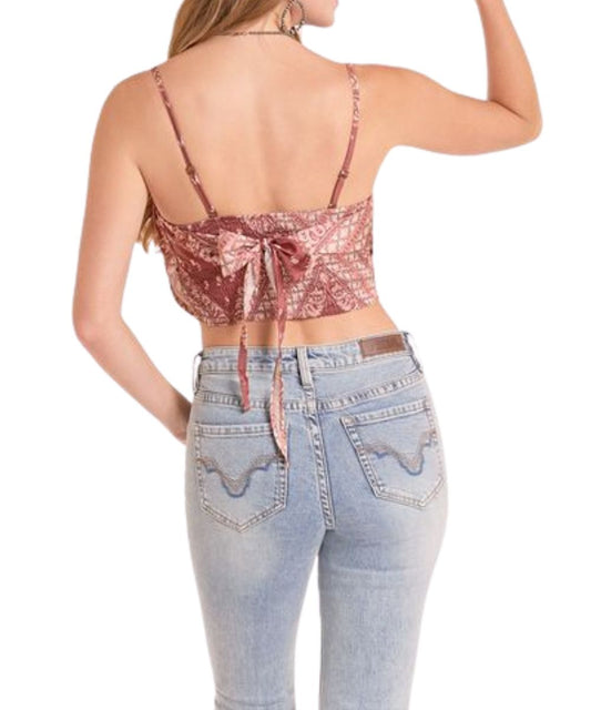 Smocked Back With Self-Tie