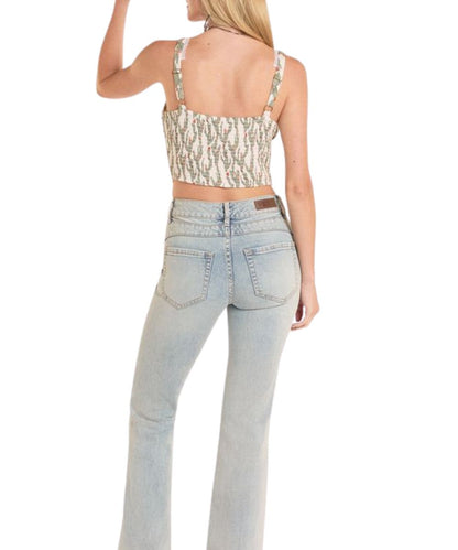 Smocked Back With Adjustable Shoulder Straps