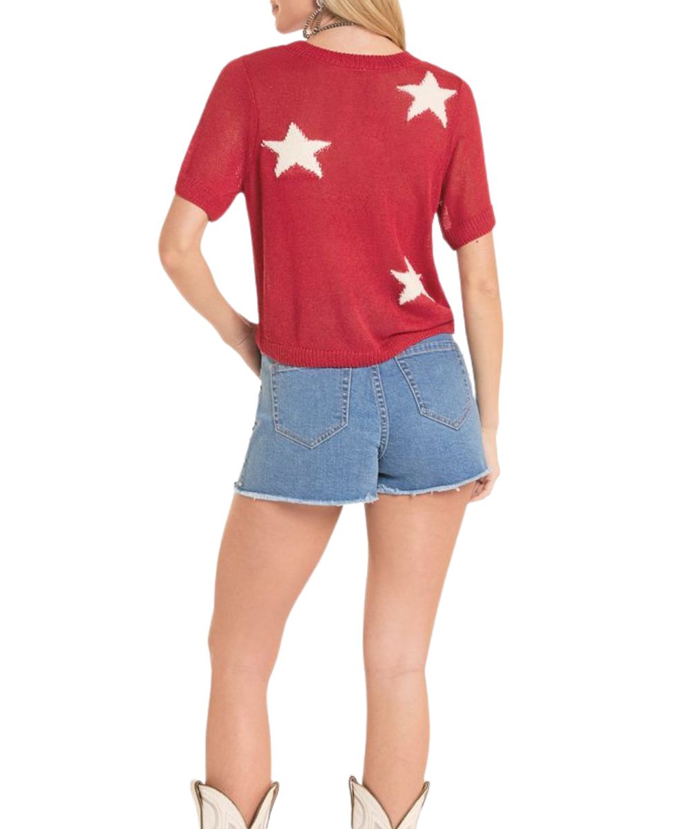 Rock & Roll Cowgirl Women's Sweater Tee