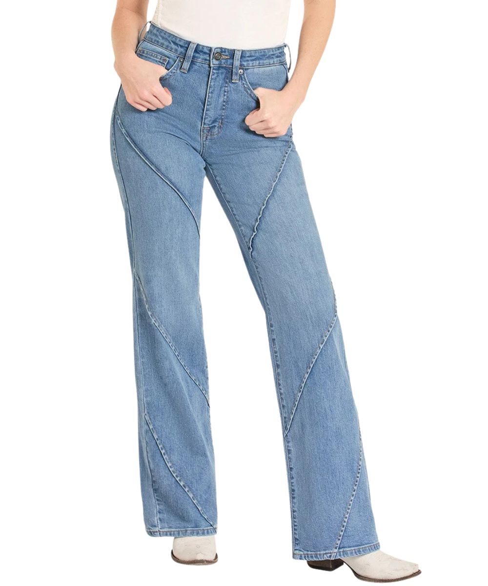 Rock & Roll Denim Women's Wide Leg Jean