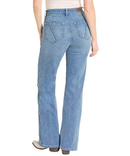 Rock & Roll Denim Women's Wide Leg Jean