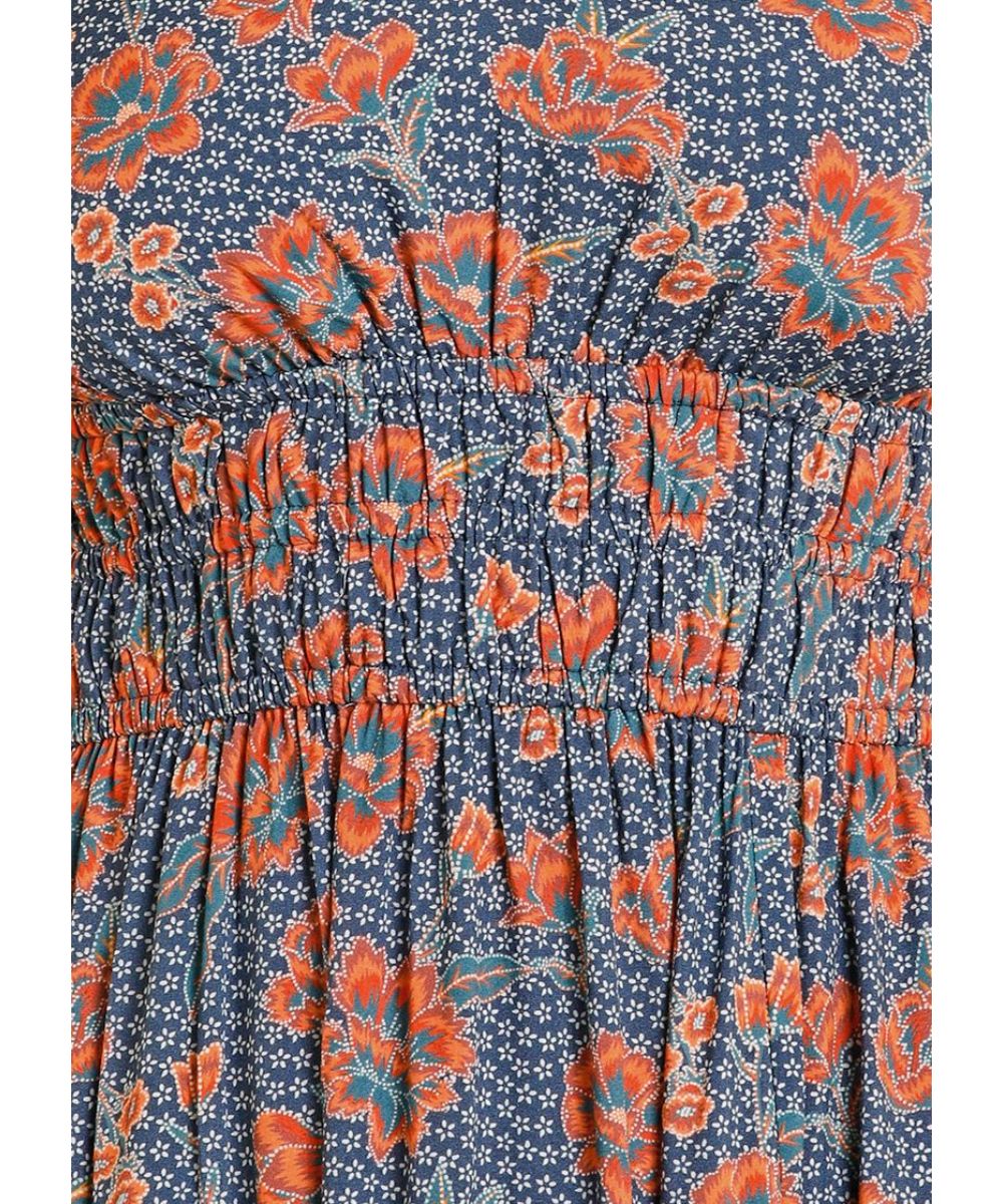 Rock & Roll Cowgirl Women's Floral Midi Dress