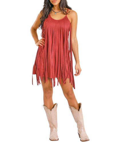 Rock & Roll Cowgirl Women's Fringe Dress