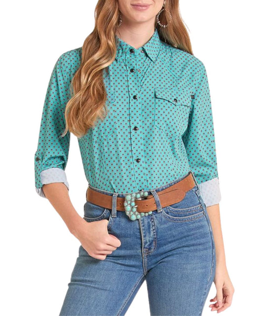 Women's TekWestern Long Sleeve Snap Shirt