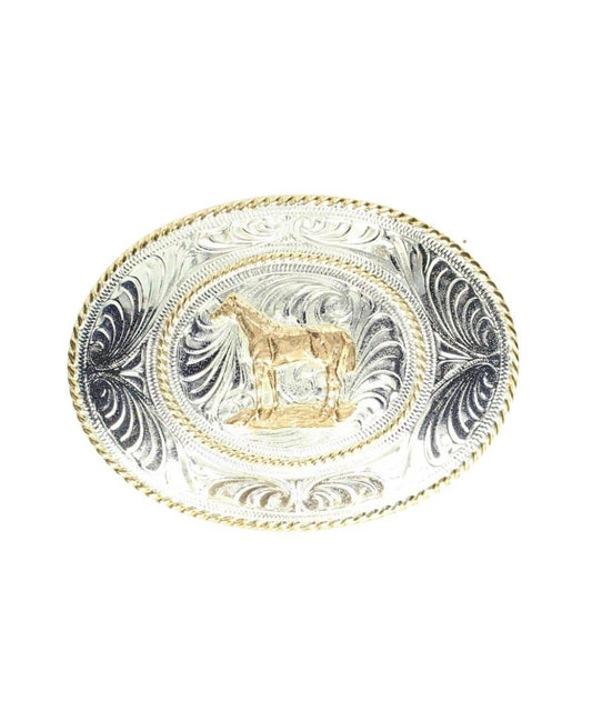 M&F Western Crumrine Horse Buckle